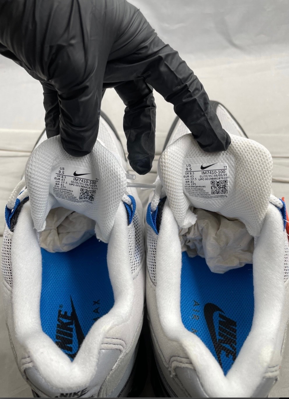 Nike Air Max 95 OG Big Bubble "Cool Grey/Blue Spark"