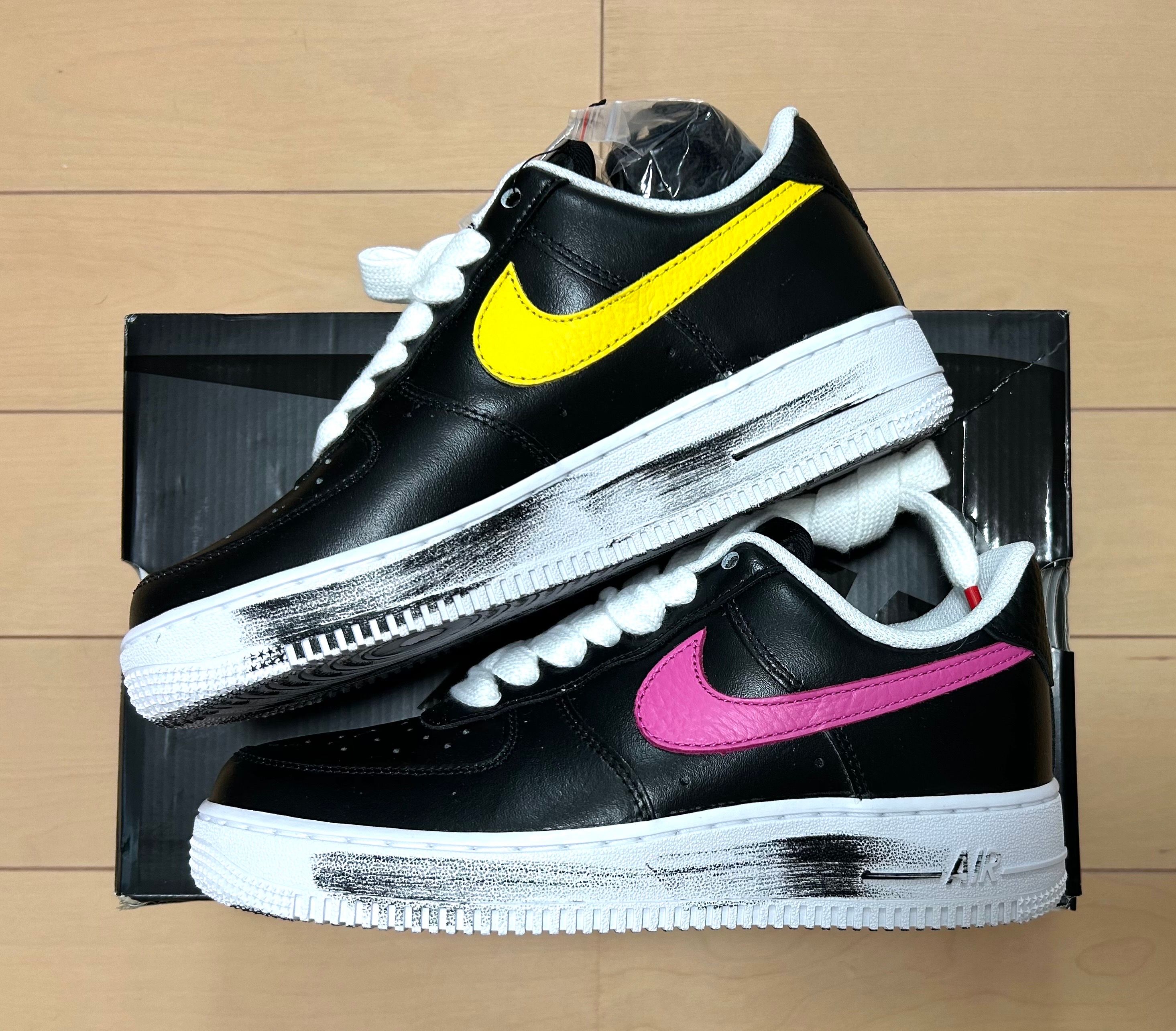 PEACEMINUSONE × Nike Air Force 1 Low '07 Para-Noise 3.0 "Black and Multi-Color" / G-DRAGON