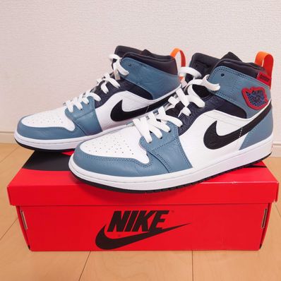 FACETASM × Nike Air Jordan 1 Mid "White/Navy"