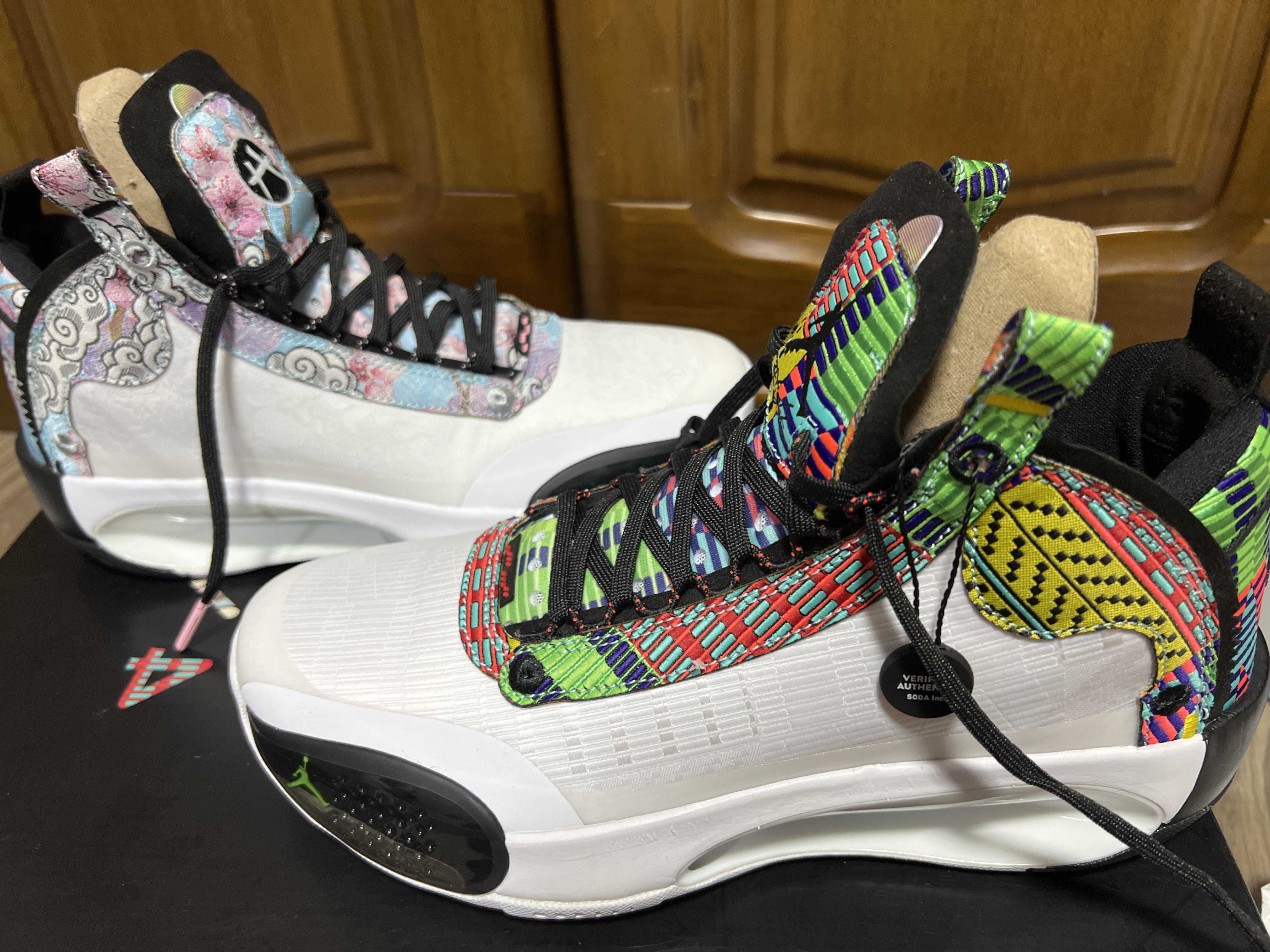 Nike Air Jordan 34 PE "Rui Hachimura/Japan"