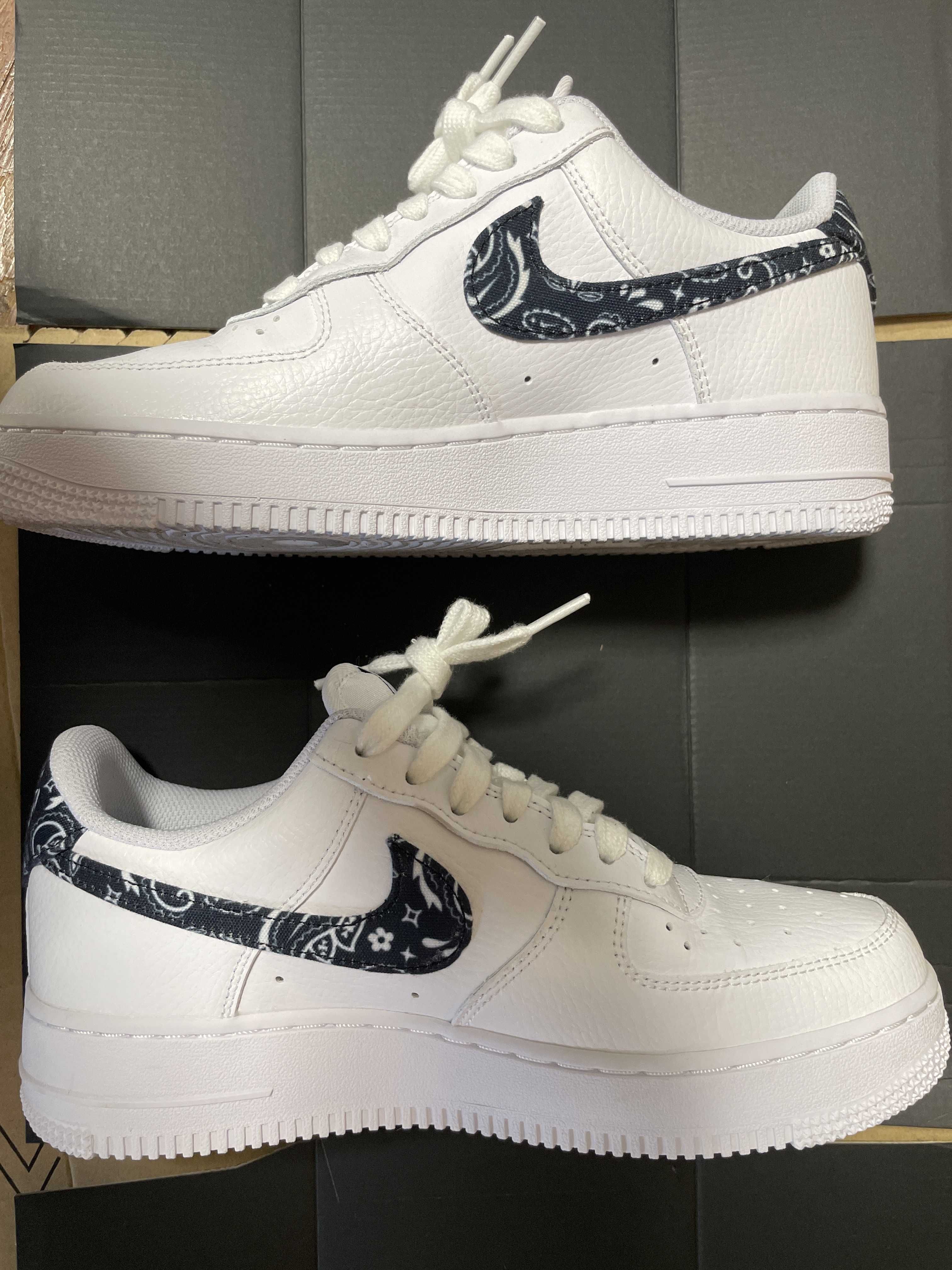 Nike Women's Air Force 1 Low '07 Essential "Black Paisley"