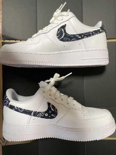 Nike Women's Air Force 1 Low '07 Essential "Black Paisley"