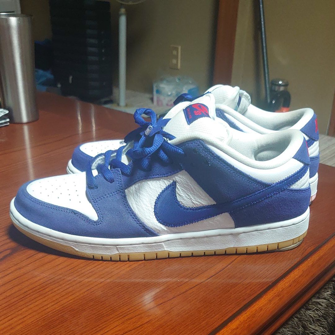 Nike SB Dunk Low "Los Angeles Dodgers/Deep Royal Blue"