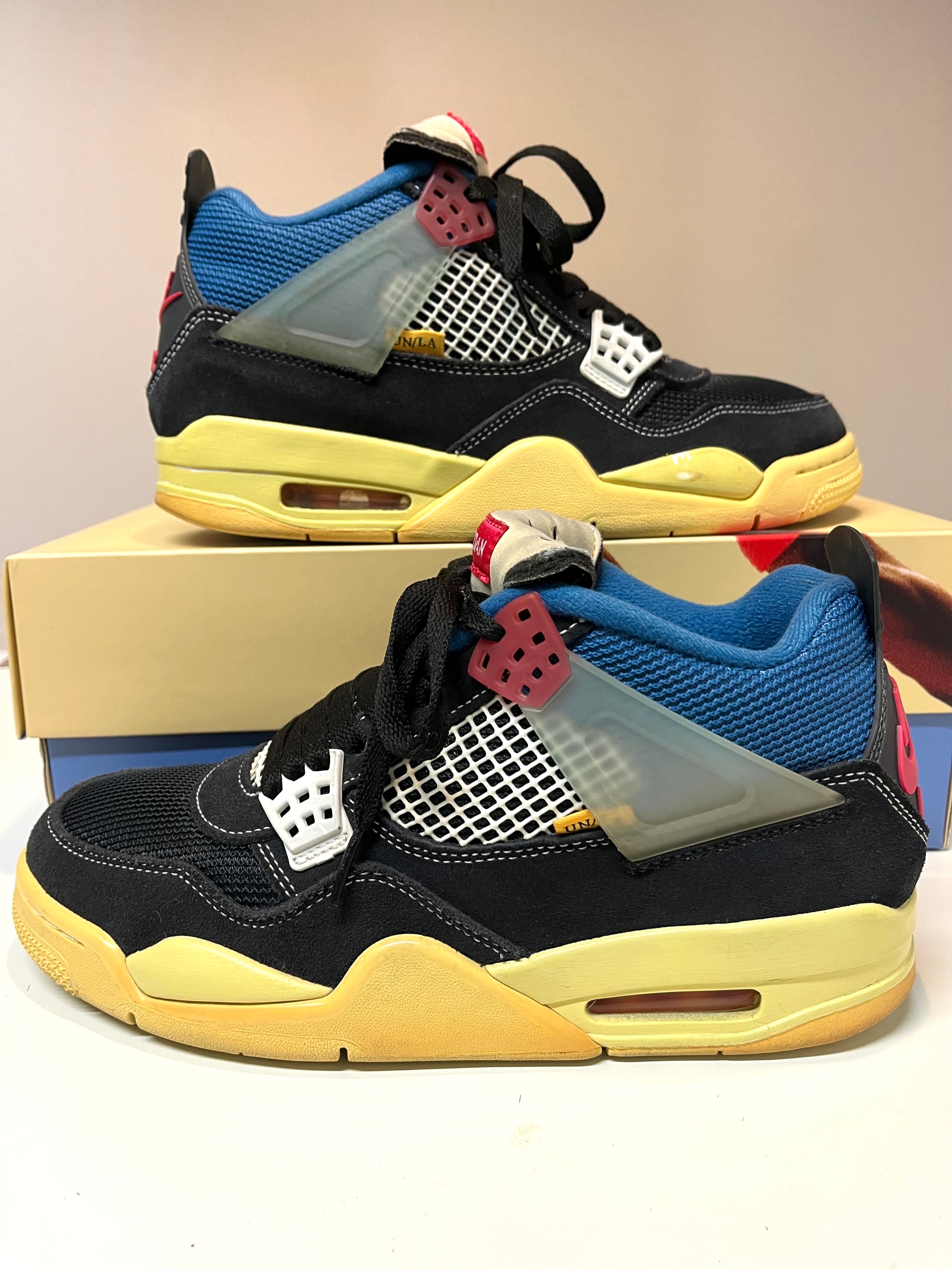 ユニオン × ナイキ エアジョーダン4 "OFF NOIR"