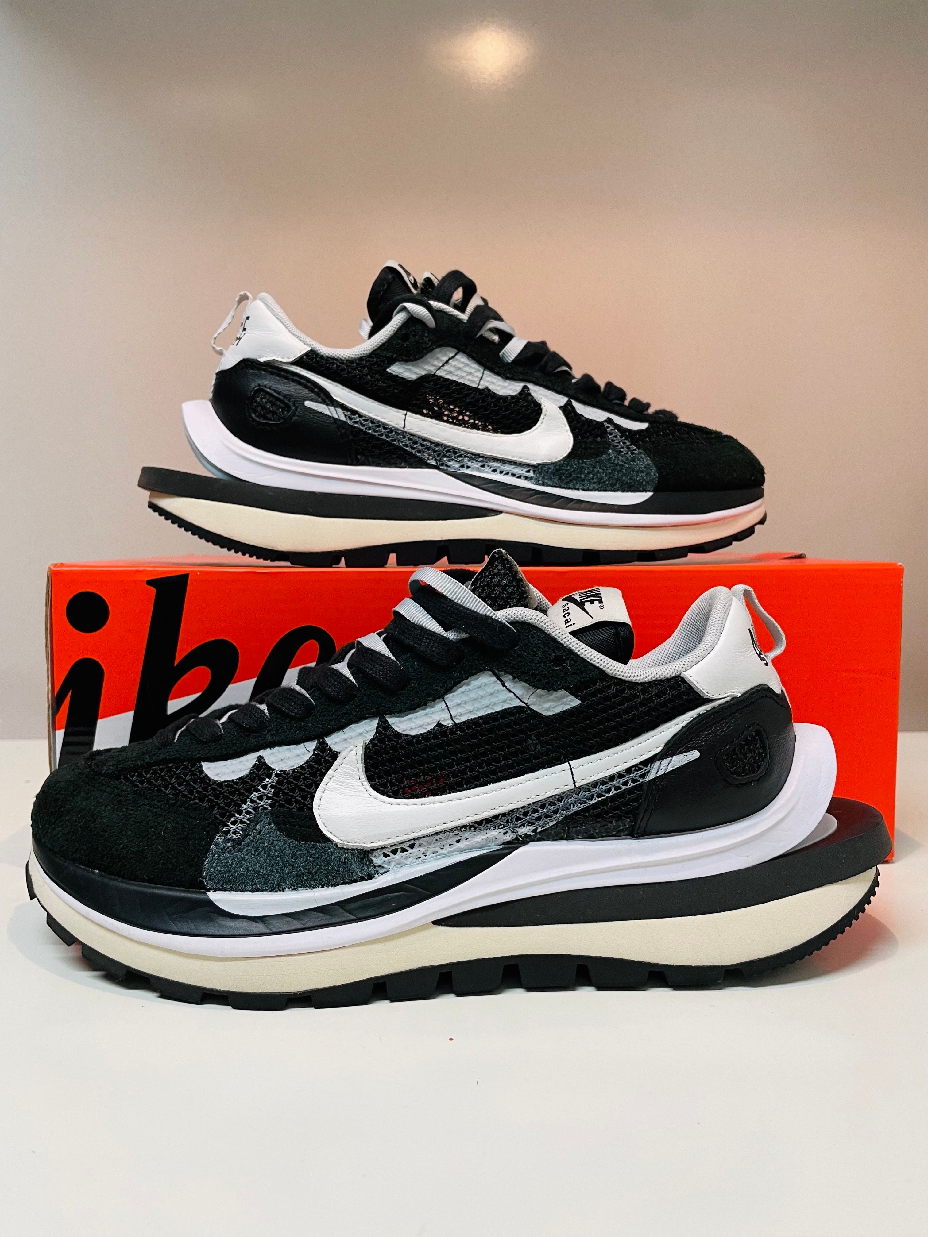 sacai × Nike Vapor Waffle "Black and White"