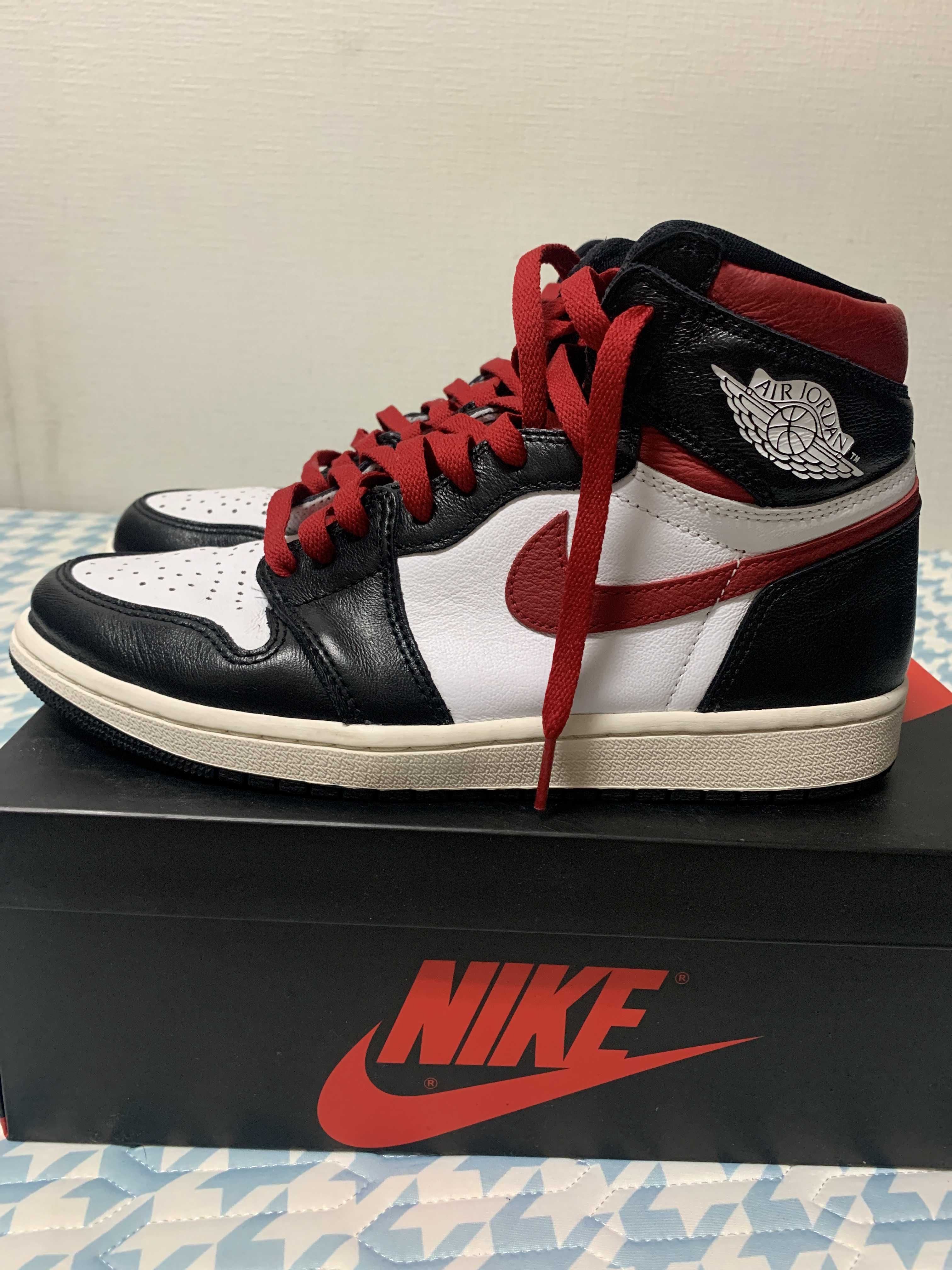 Nike Air Jordan 1 Retro High "Black/White/Sail/Gym Red"    