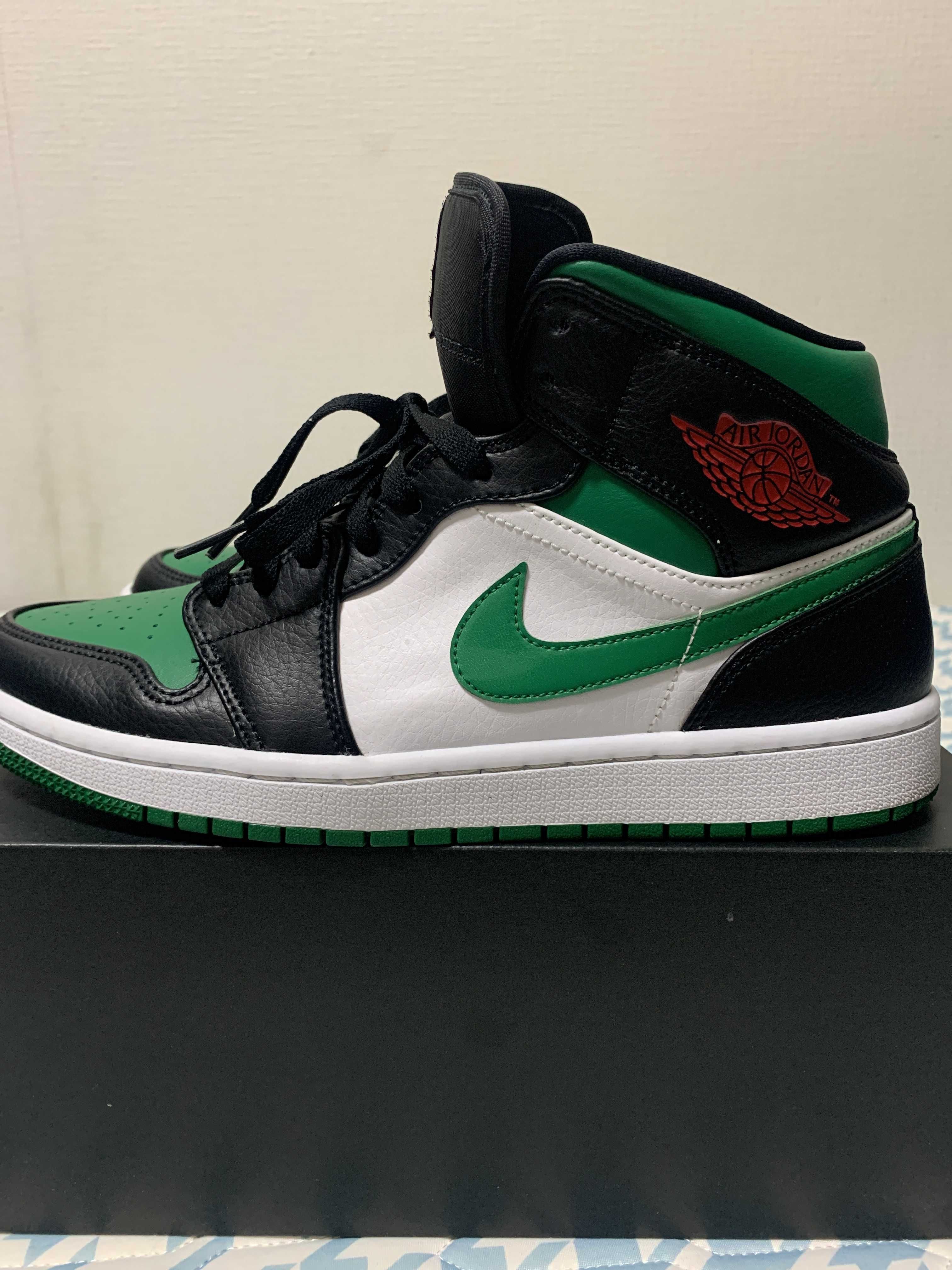 NIKE AIR JORDAN 1 MID "PINE GREEN"