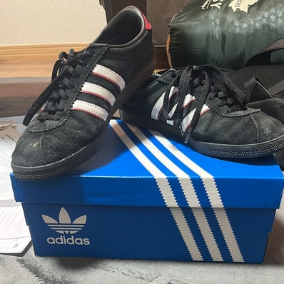 adidas London 96 "Core Black/Footwear White/Better Scarlet"
