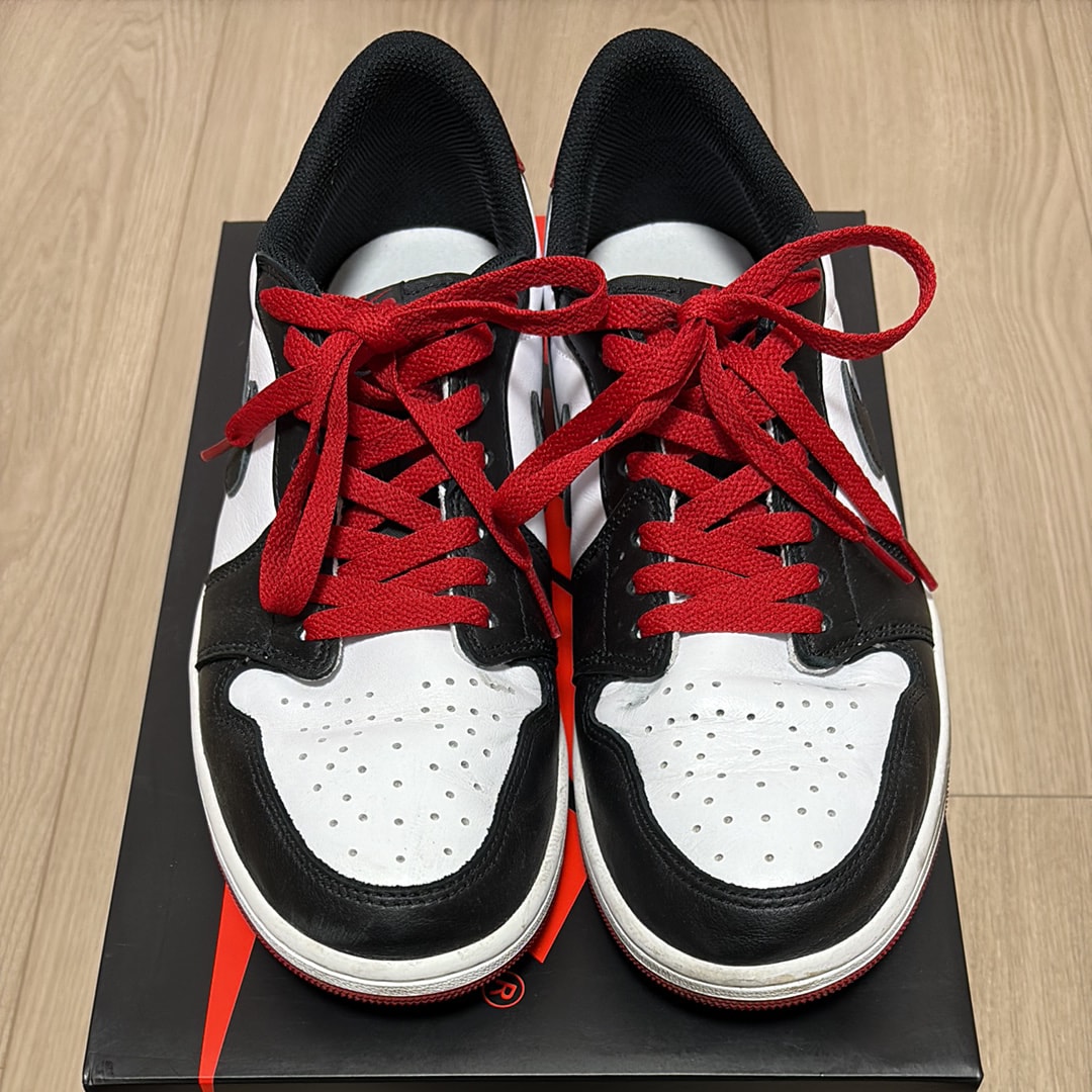 Nike Air Jordan 1 Retro Low OG "Black Toe"