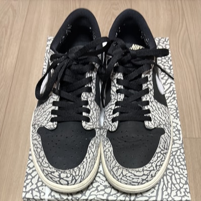 Nike Air Jordan 1 Retro Low OG "Black Cement"