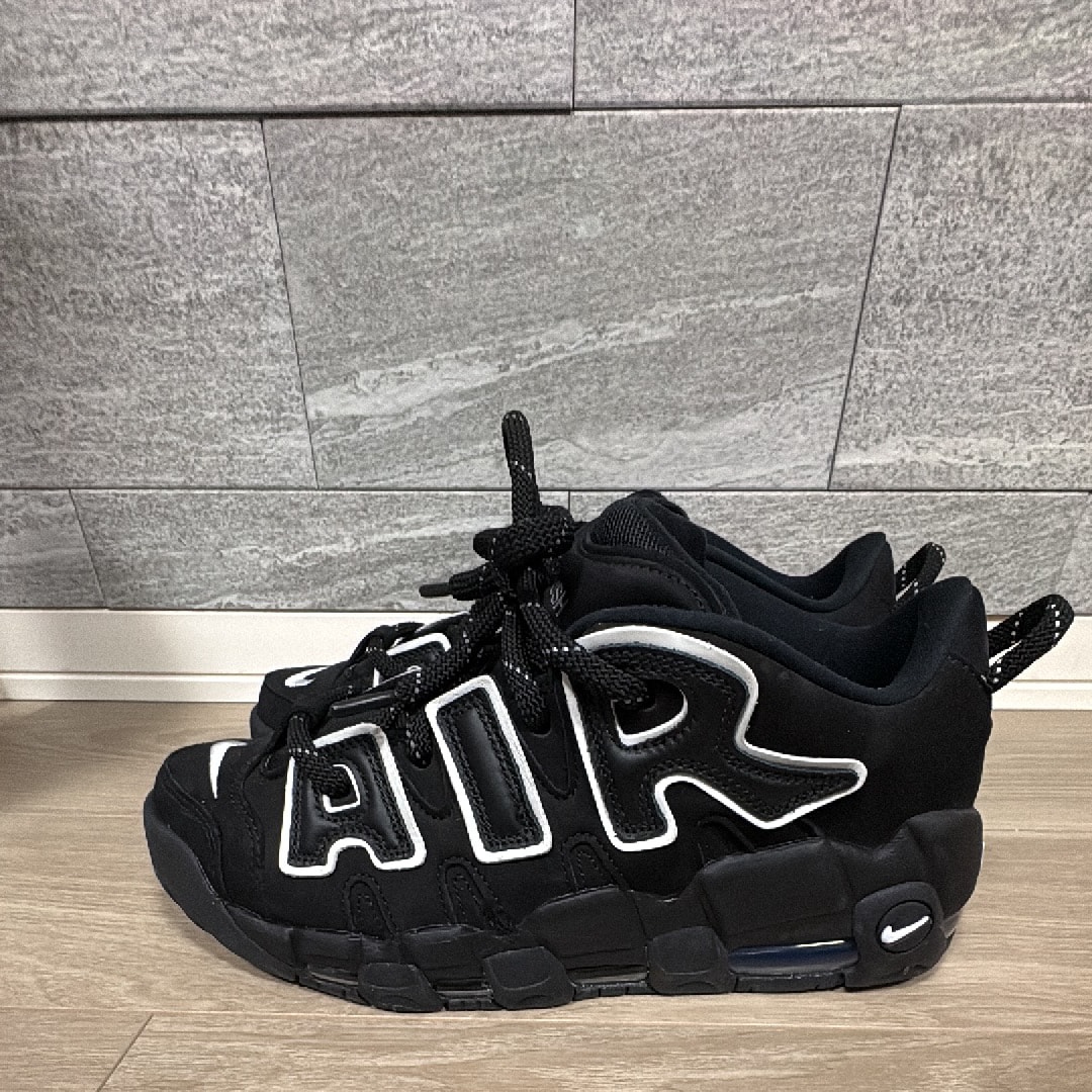 AMBUSH × Nike Air More Uptempo Low "Black and White"