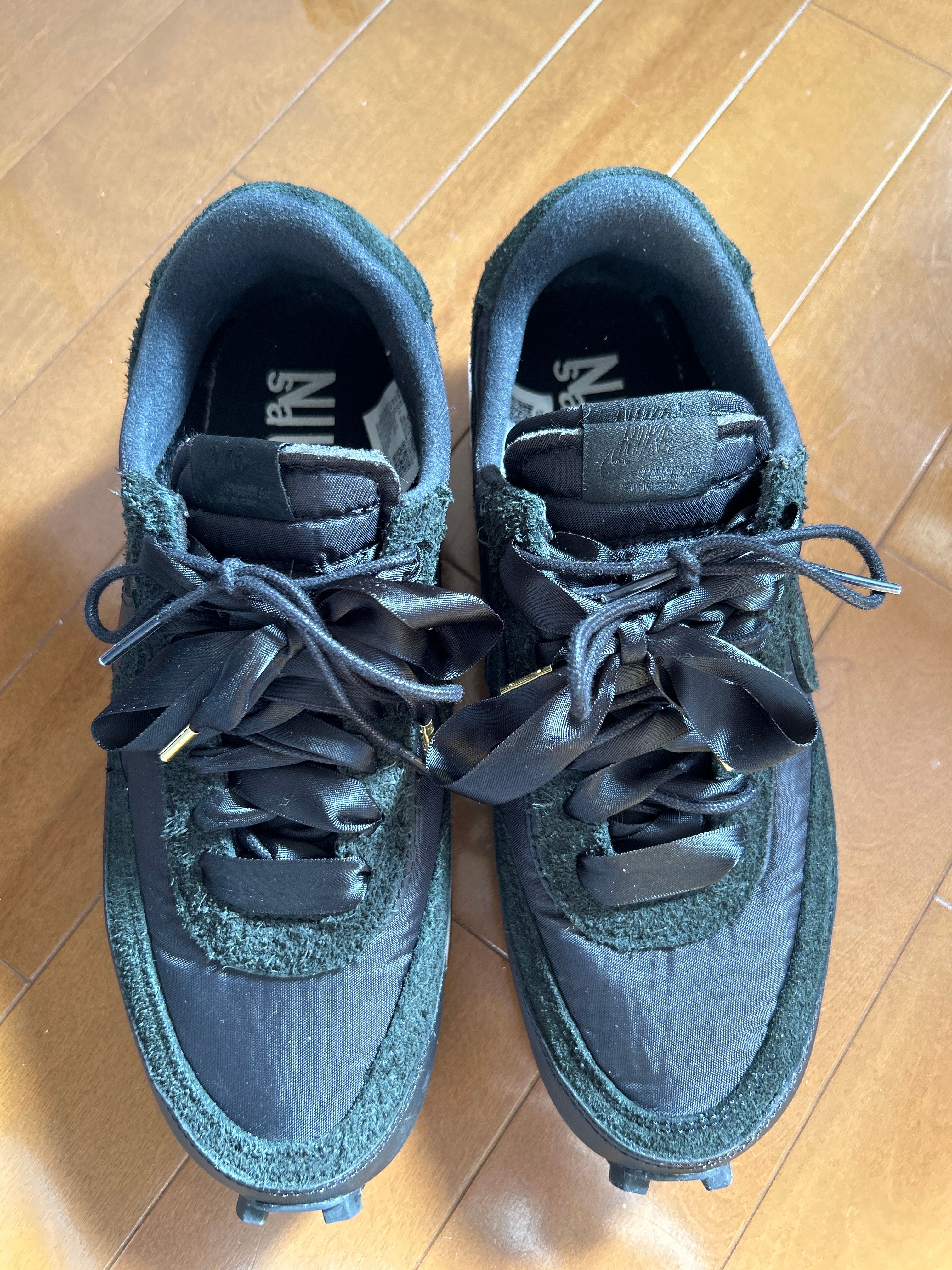 sacai × Nike LDV Waffle "Triple Black"