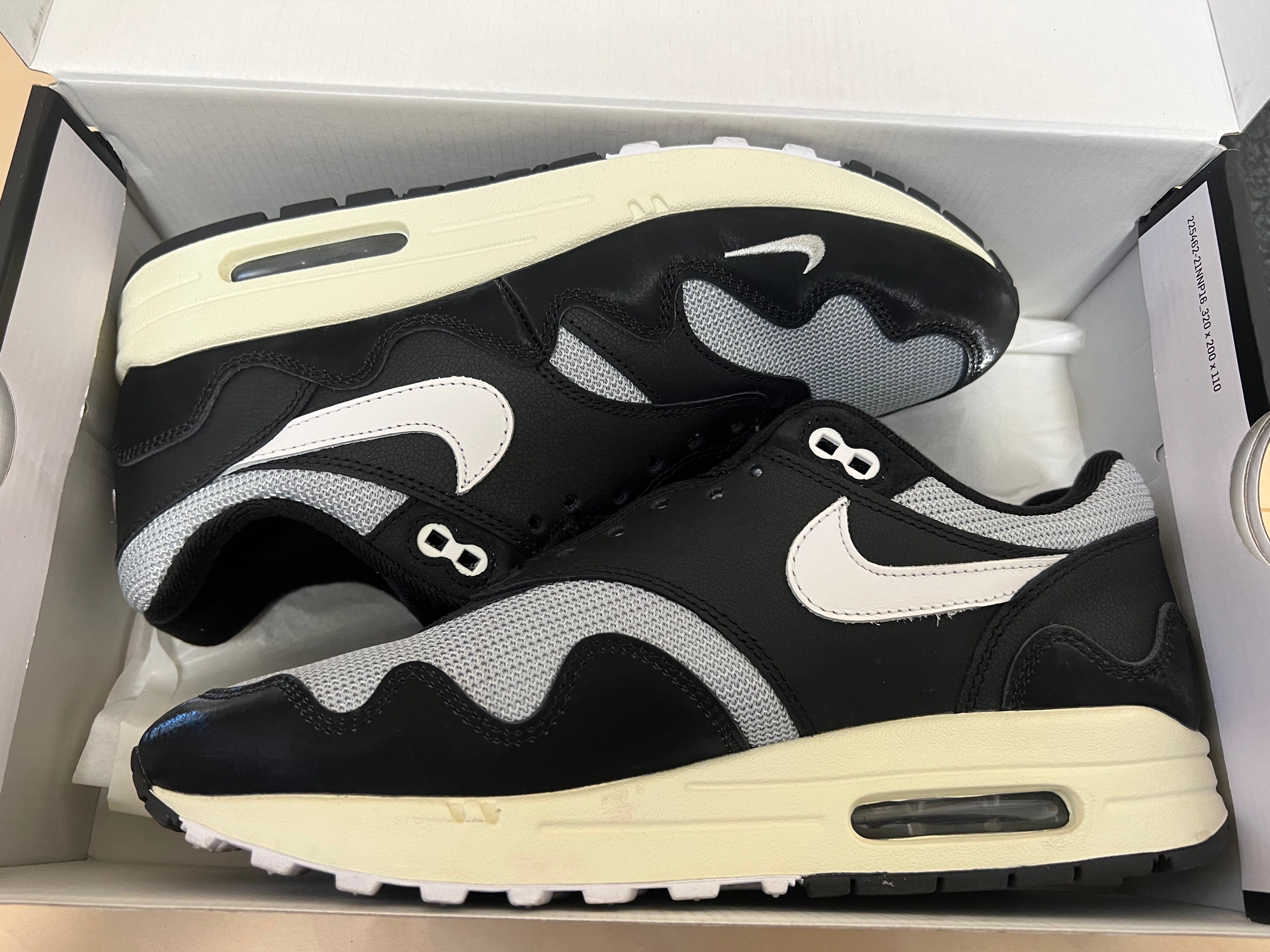 Patta × Nike Air Max 1 "Black"