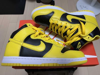 Nike Dunk High "Black/Varsity Maize"