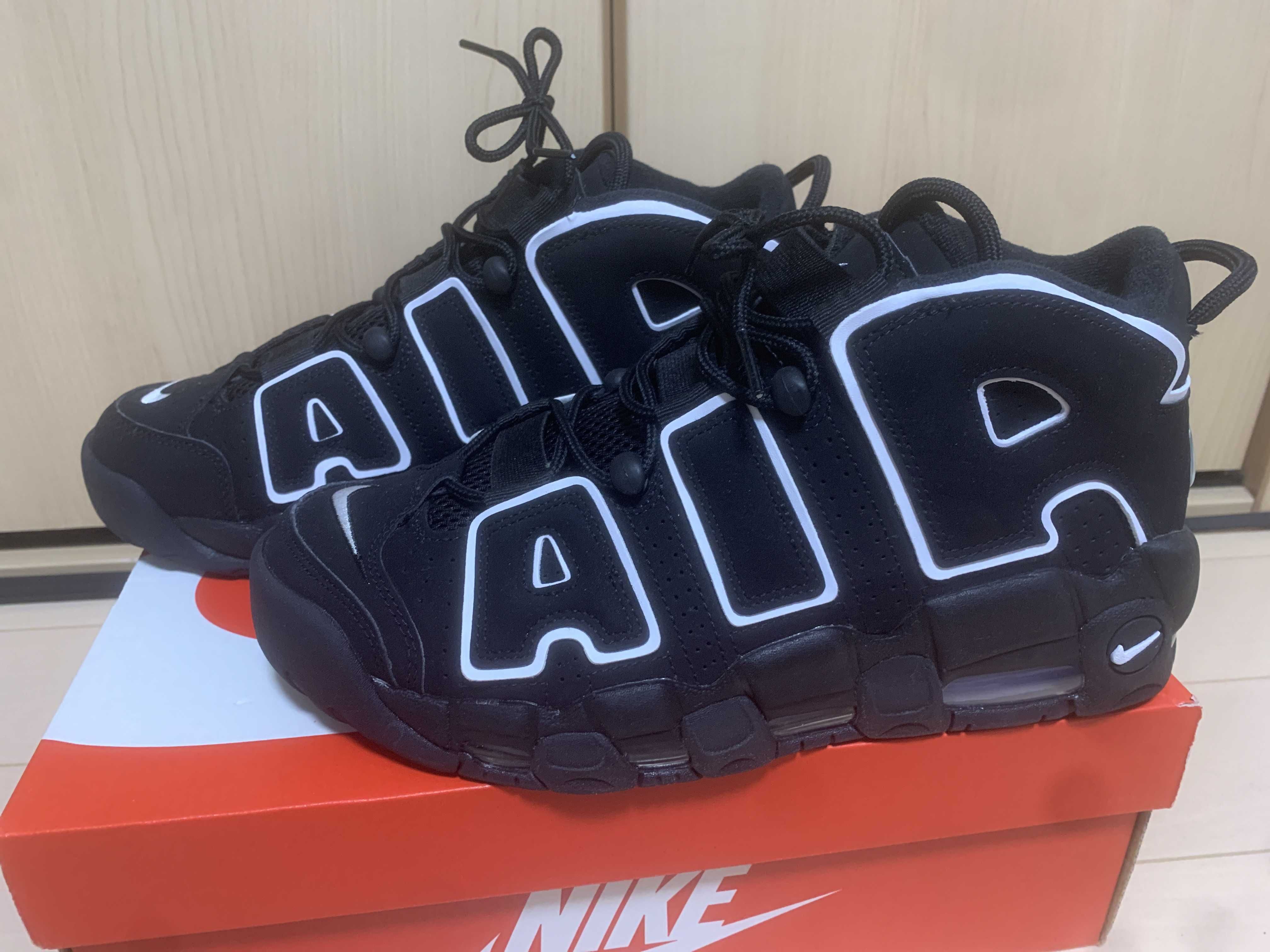 Nike Air More Uptempo "Black/White"(2020)