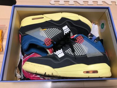 UNION × NIKE AIR JORDAN 4 "OFF NOIR"