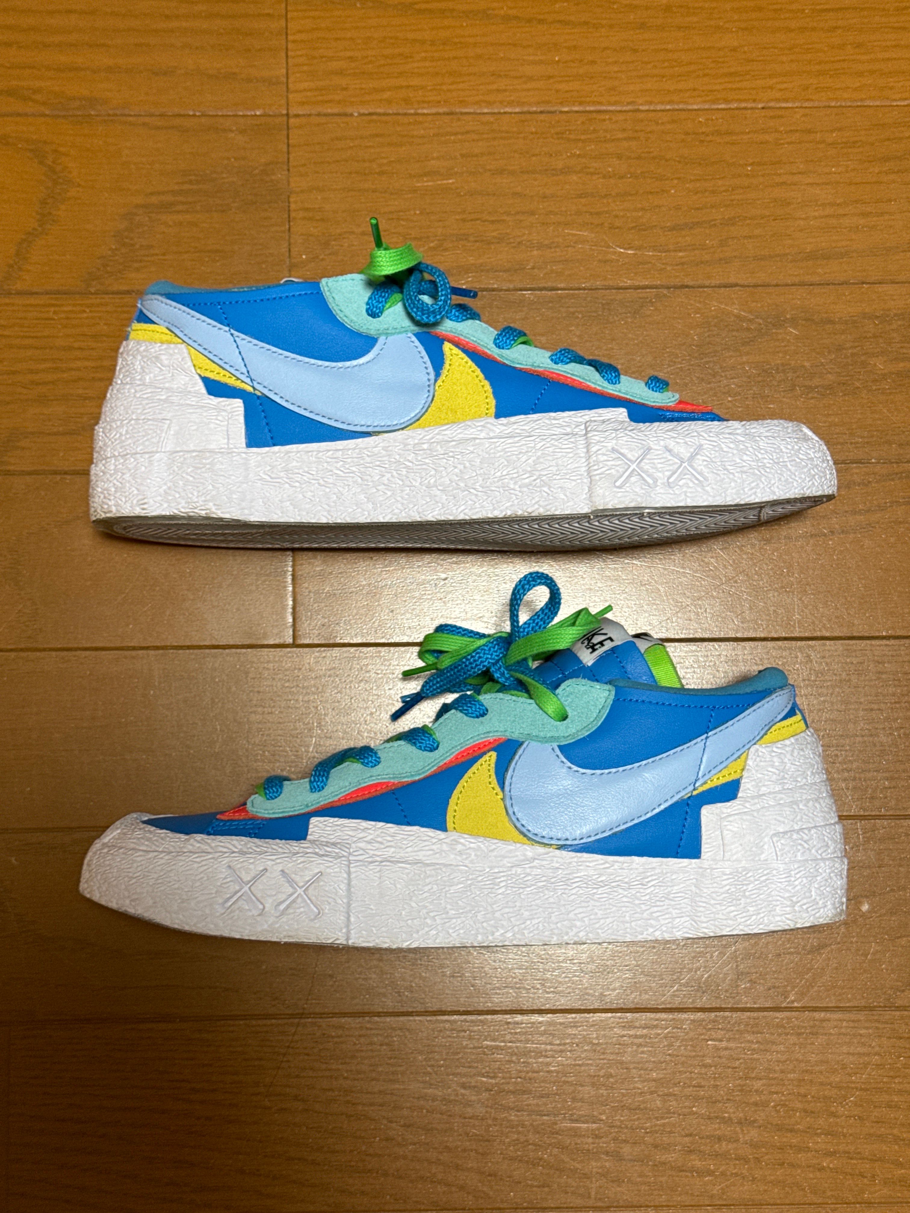 KAWS × sacai × Nike Blazer Low "Neptune Blue"