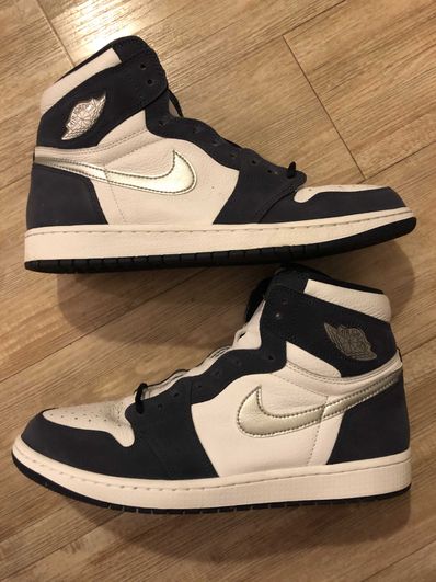 Nike Air Jordan 1 High OG CO.JP "White/Midnight Navy" (2020)(ブリーフケースなし)