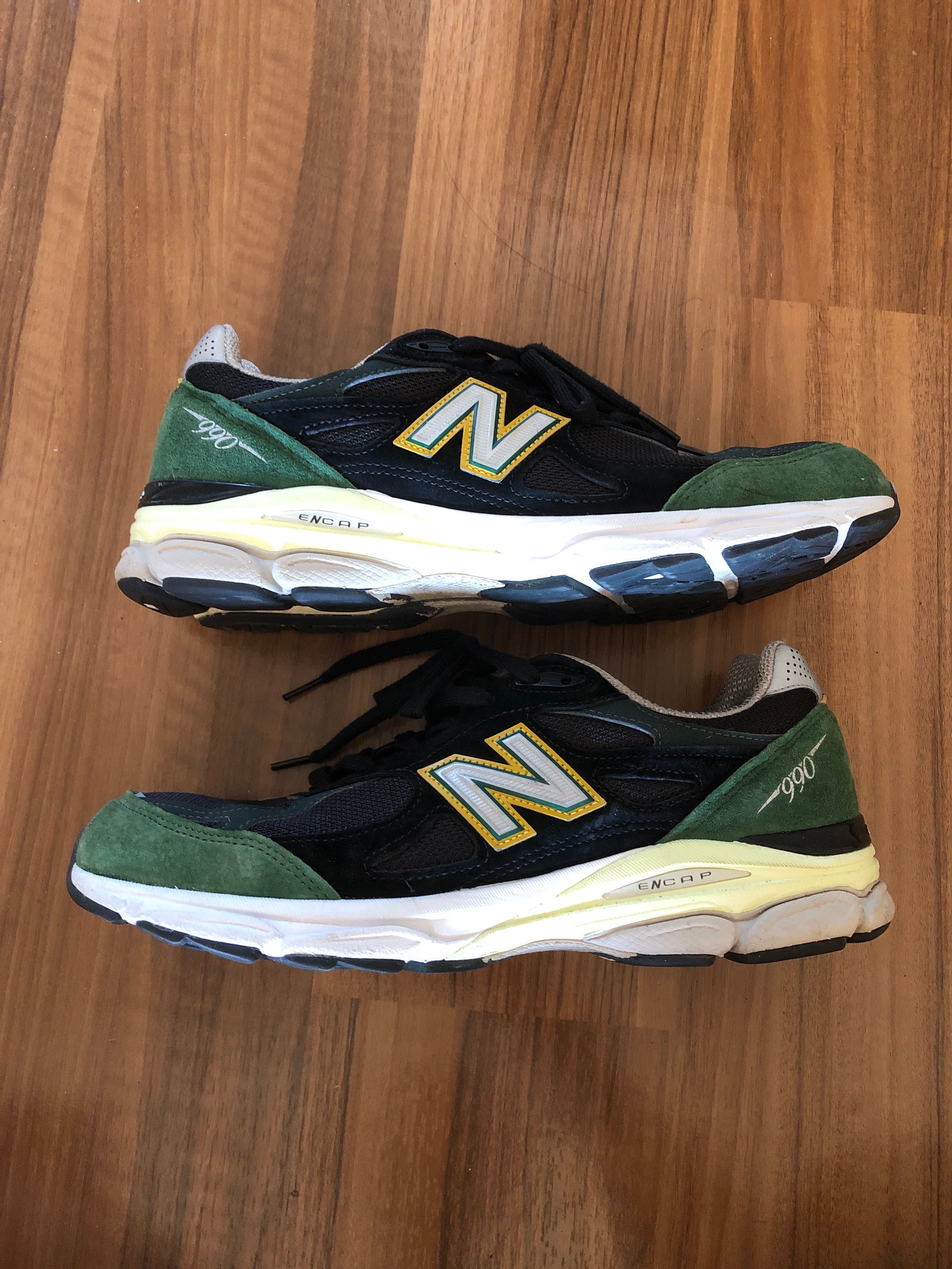New Balance 990V3 "Black/Green/Yellow"