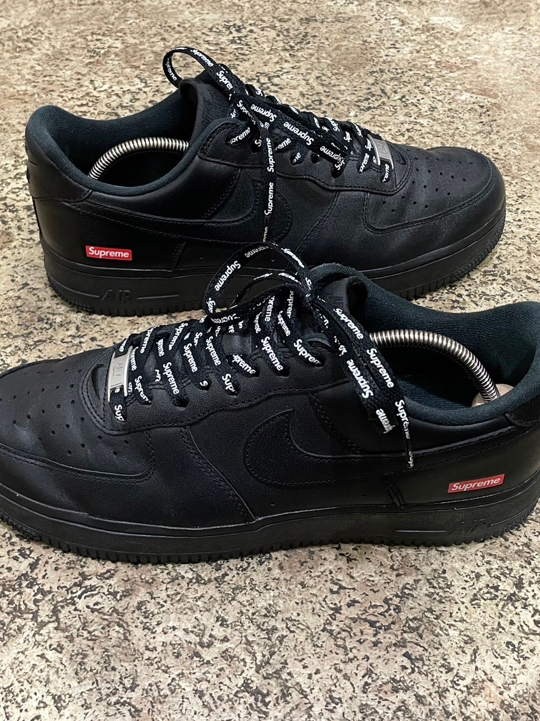 Supreme × Nike Air Force 1 Low "Black"