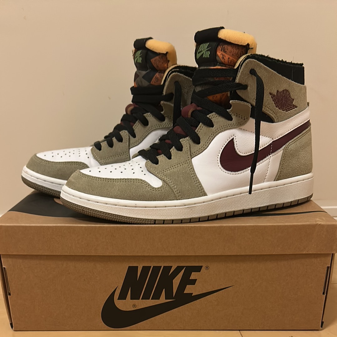 Nike Air Jordan 1 Zoom High Comfort "Neutral Olive"