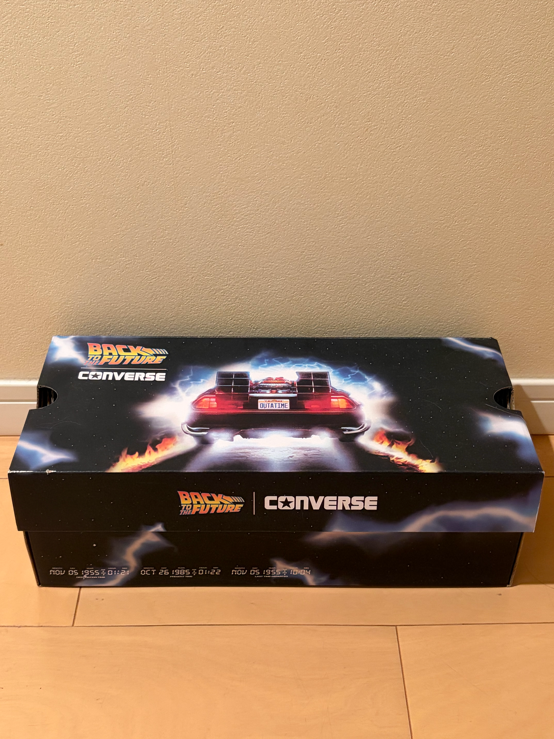 Back To The Future × Converse All Star US MT Hi "Black"