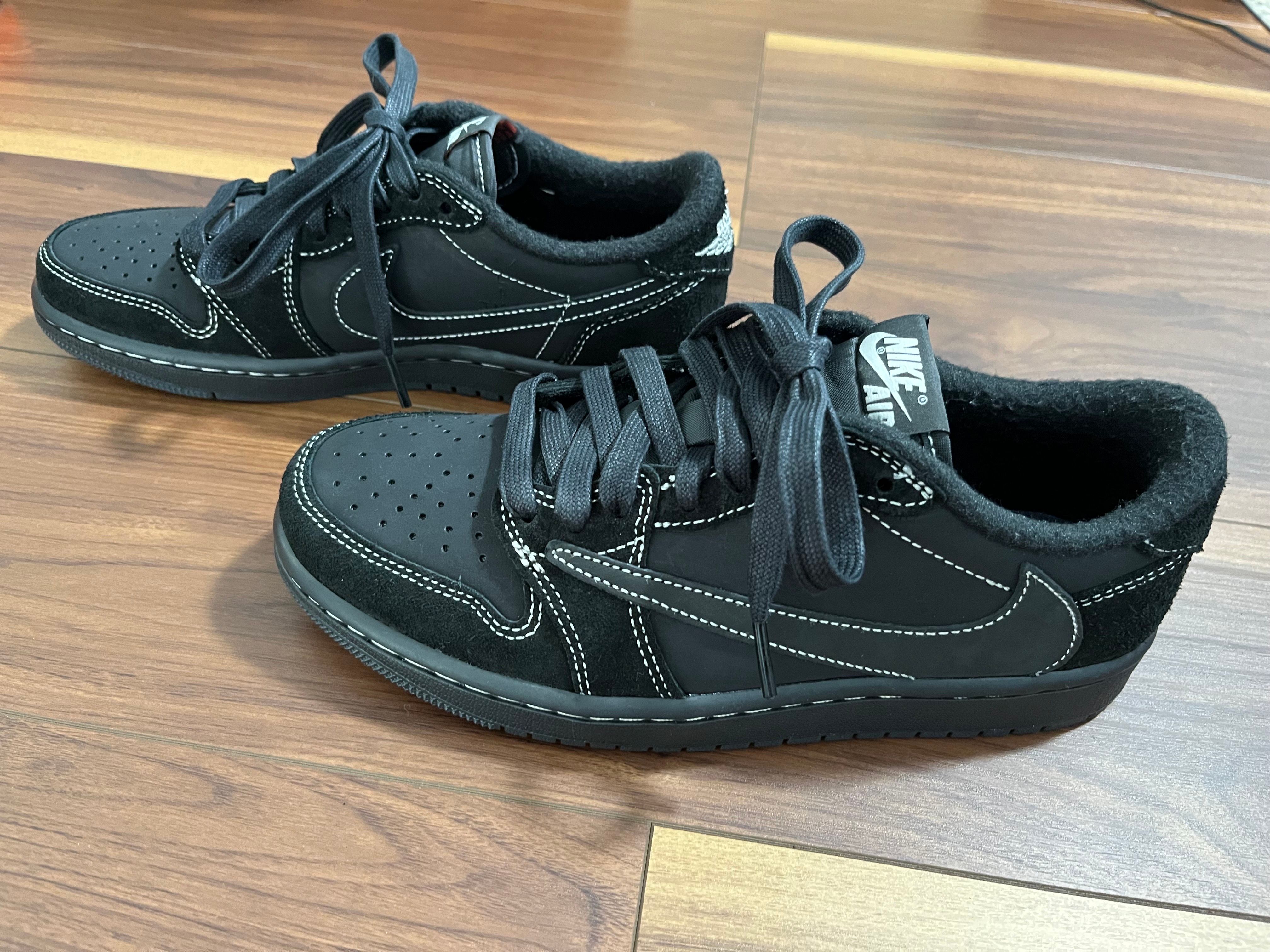 Travis Scott × Nike Air Jordan 1 Low OG SP "Black Phantom"