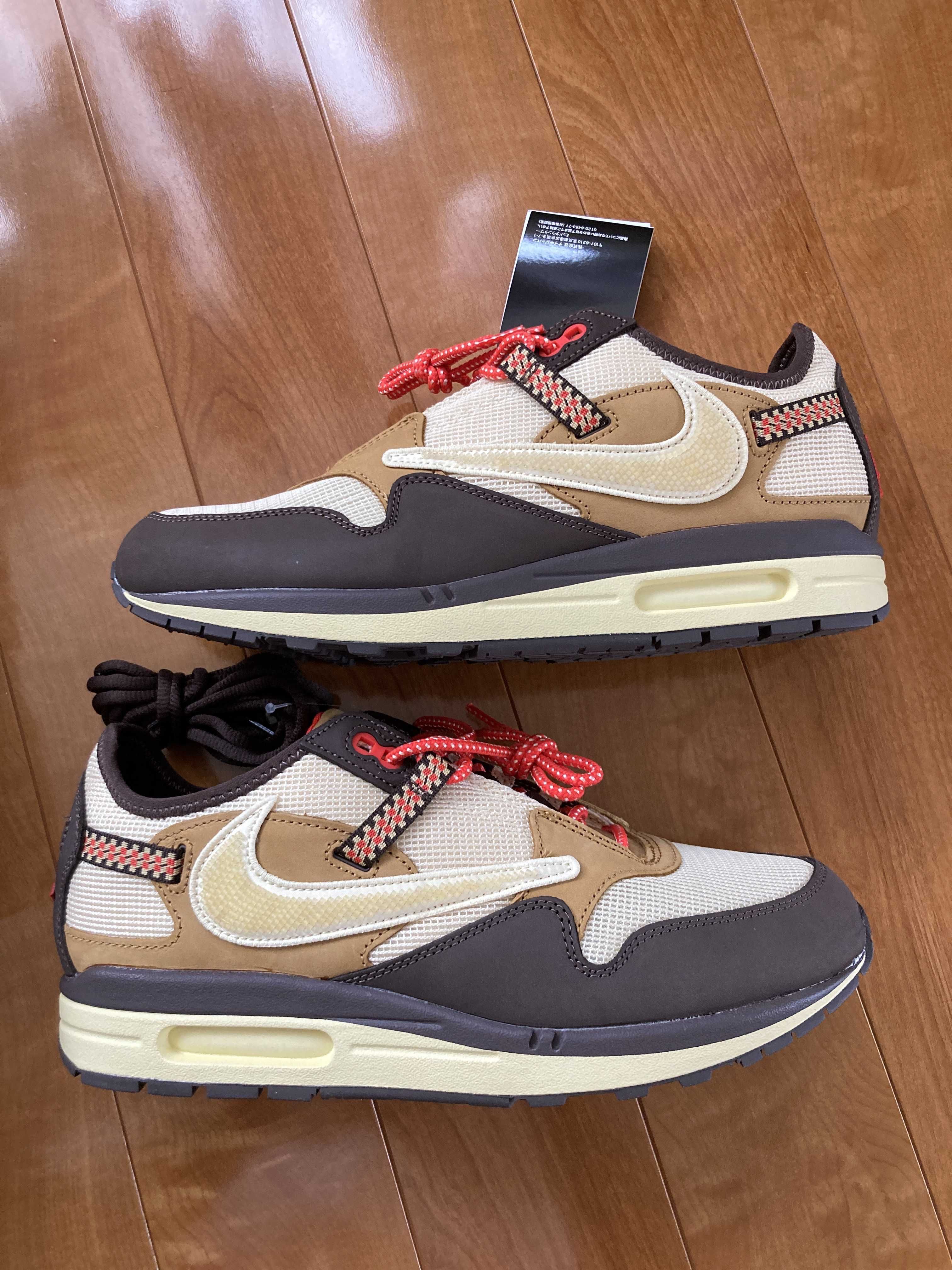 Travis Scott × Nike Air Max 1 "CACT.US Brown"