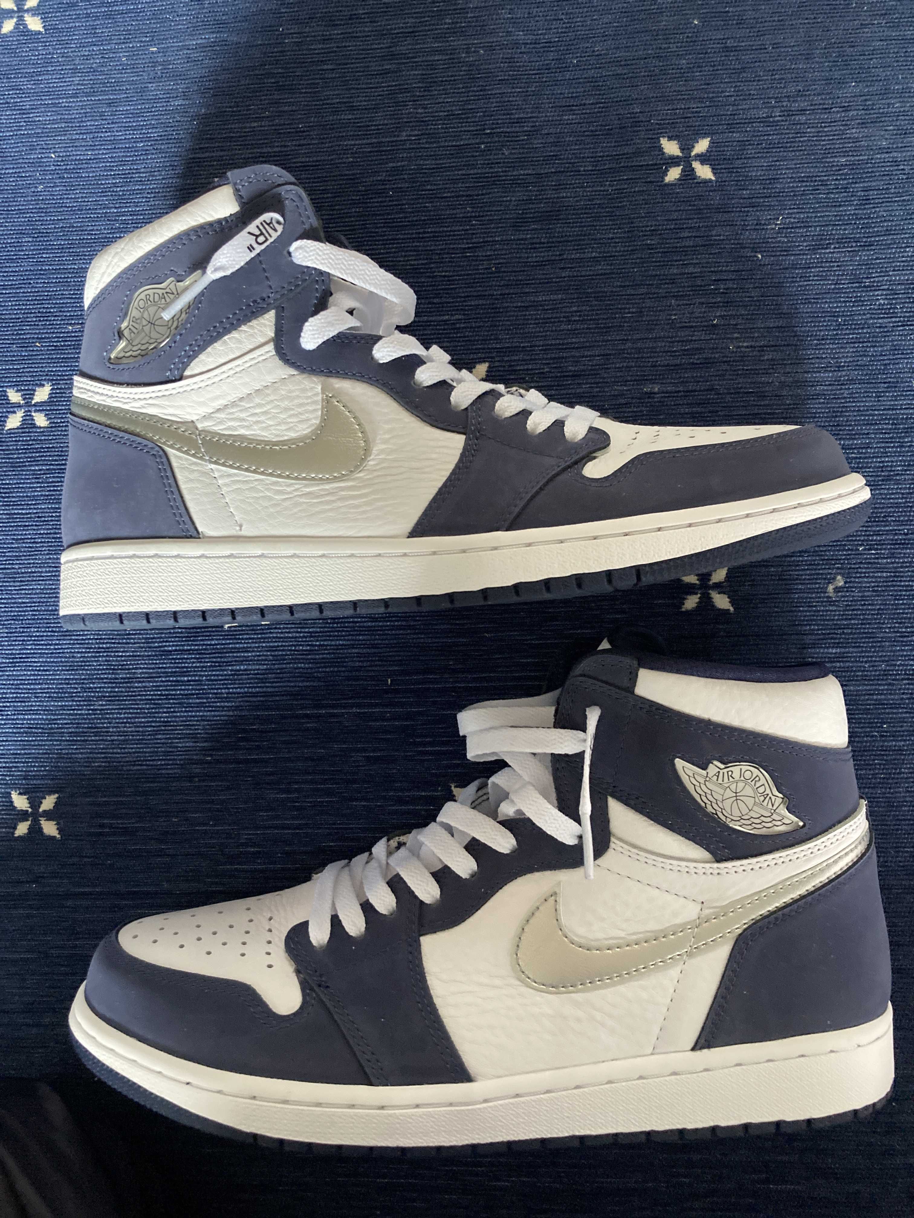 Nike Air Jordan 1 High OG CO.JP "White/Midnight Navy" (2020)(ブリーフケースなし)
