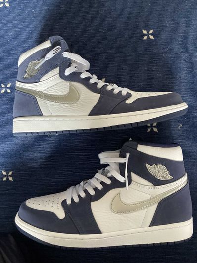 Nike Air Jordan 1 High OG CO.JP "White/Midnight Navy" (2020)(ブリーフケースなし)