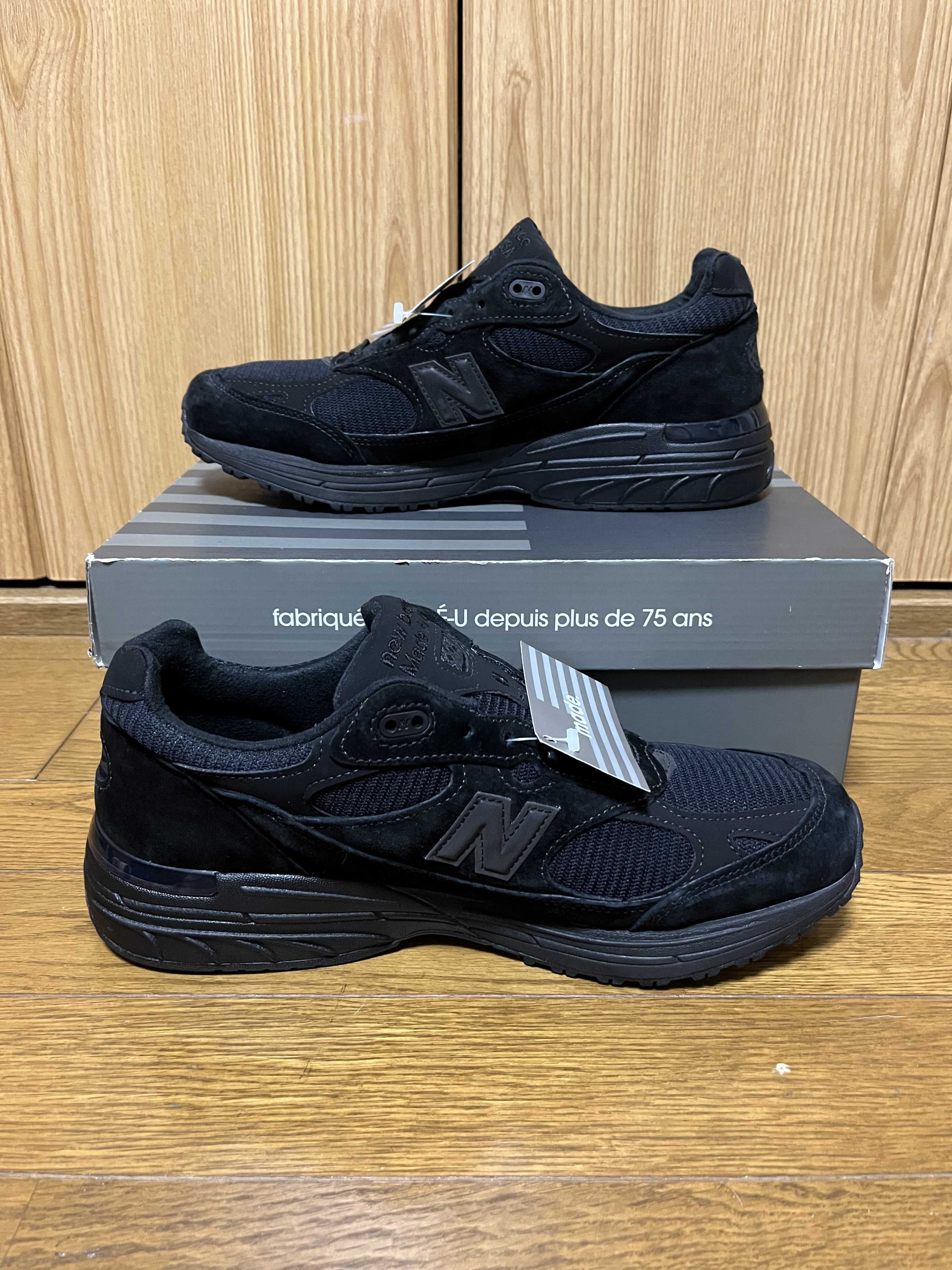 New Balance 993 "Triple Black"