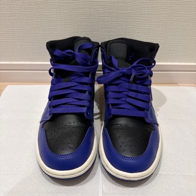 Nike Women's Air Jordan 1 Mid "Purple and Black"