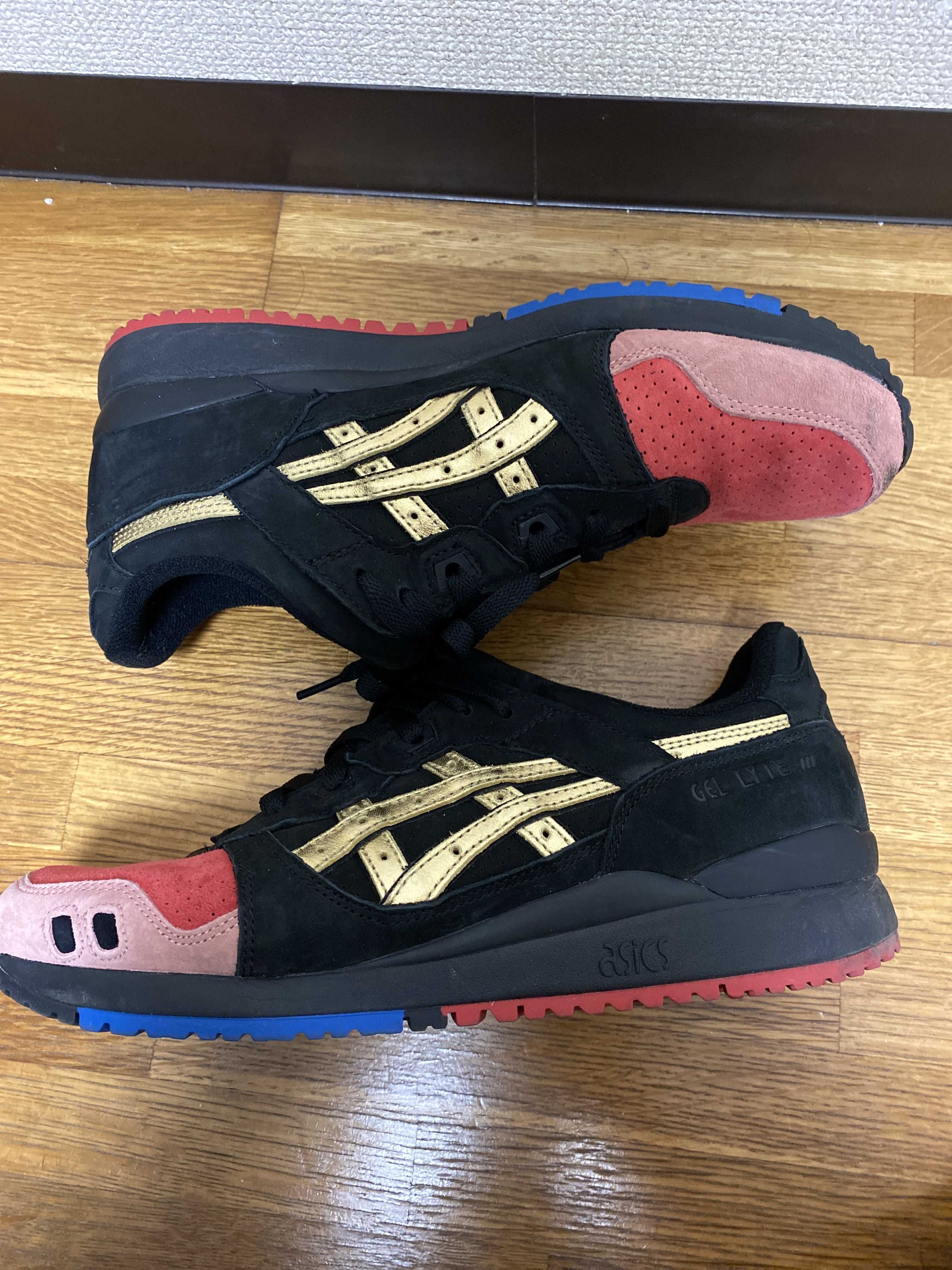 Ronnie Fieg × Asics Gel-Lyte III Tokyo Trio 252.1 "Black/Gold"