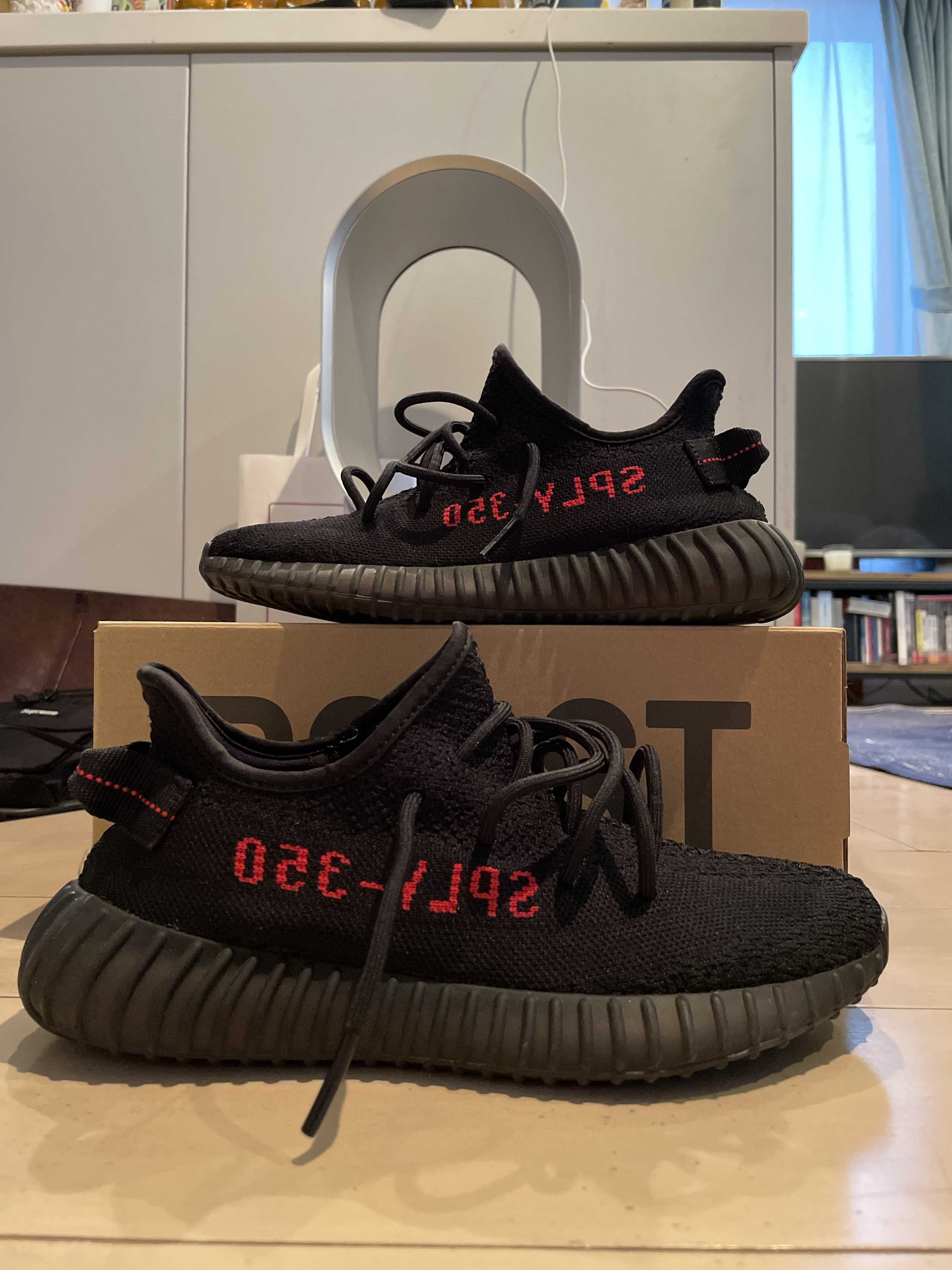 adidas YEEZY Boost 350 V2 "Core Black/Red" (2020)