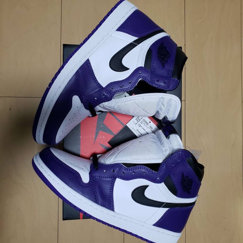 Nike Air Jordan 1 Retro High OG "Court Purple White/Black" (2020)