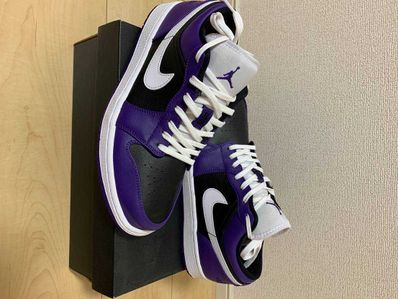 Nike Air Jordan 1 Low "Court Purple/White/Black"