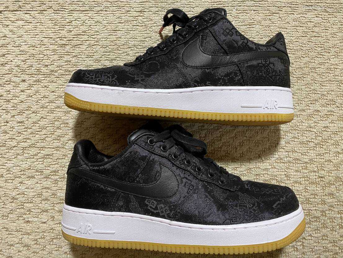 Fragment × CLOT × Nike Air Force 1 Low "Black"