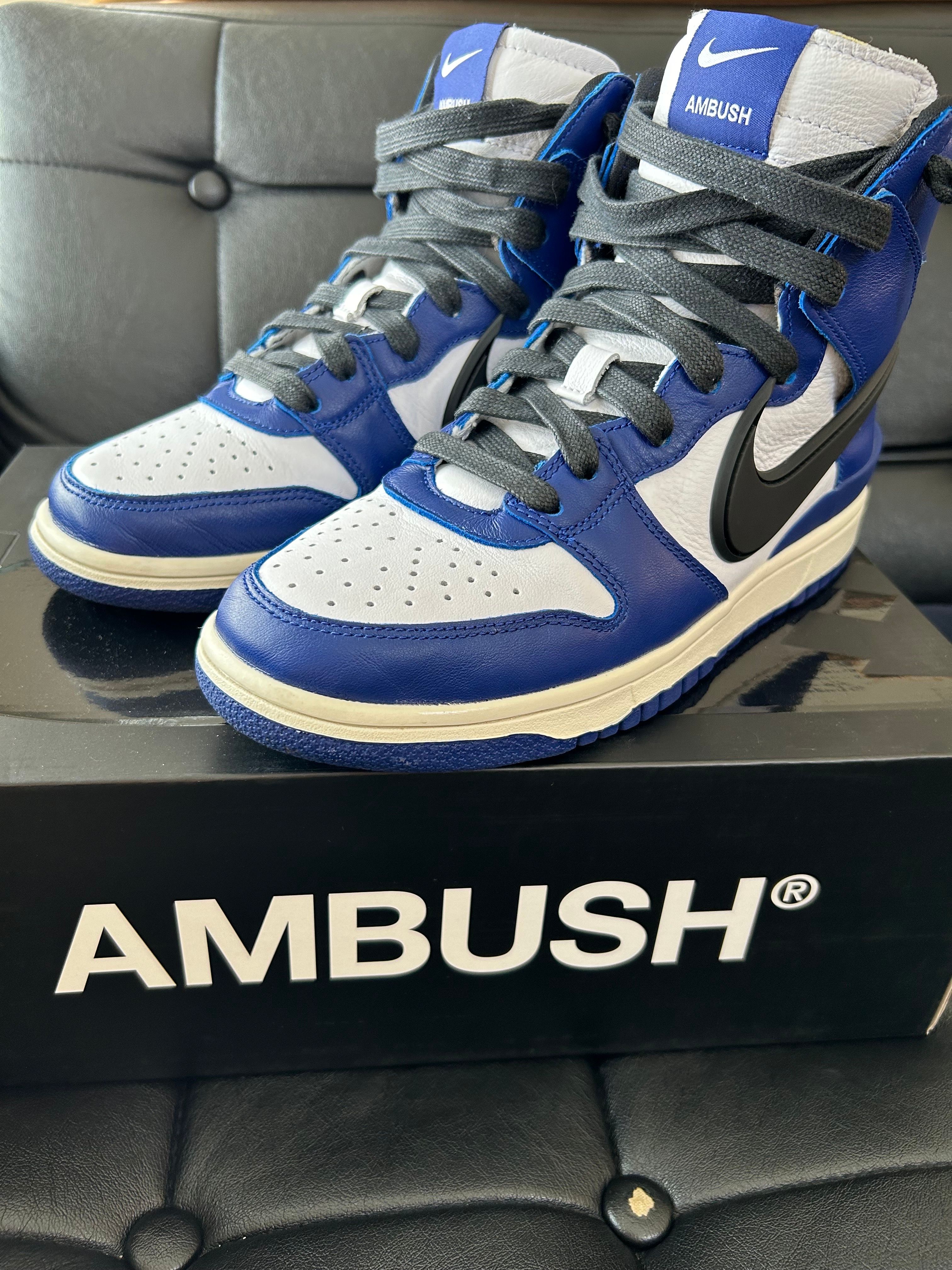 AMBUSH × NIKE DUNK HIGH "DEEP ROYAL"
