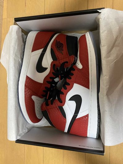 Spiderman × Nike Air Jordan 1 Origin Story "Gym Red/White/Photo Blue/Black"