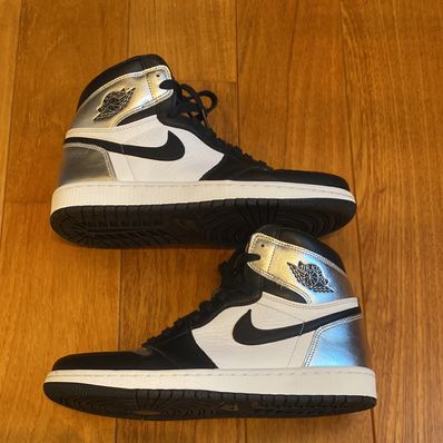 Nike Women's Air Jordan 1 Retro High OG "Silver Toe"