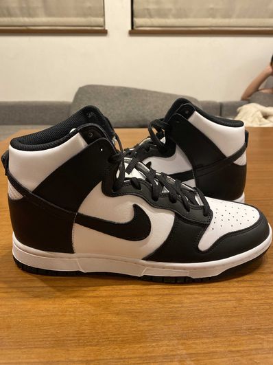 Nike Women's Dunk High "Black and White"