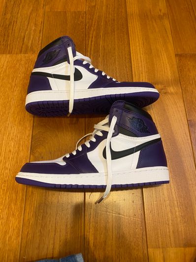 Nike Air Jordan 1 Retro High OG "Court Purple White/Black" (2020)
