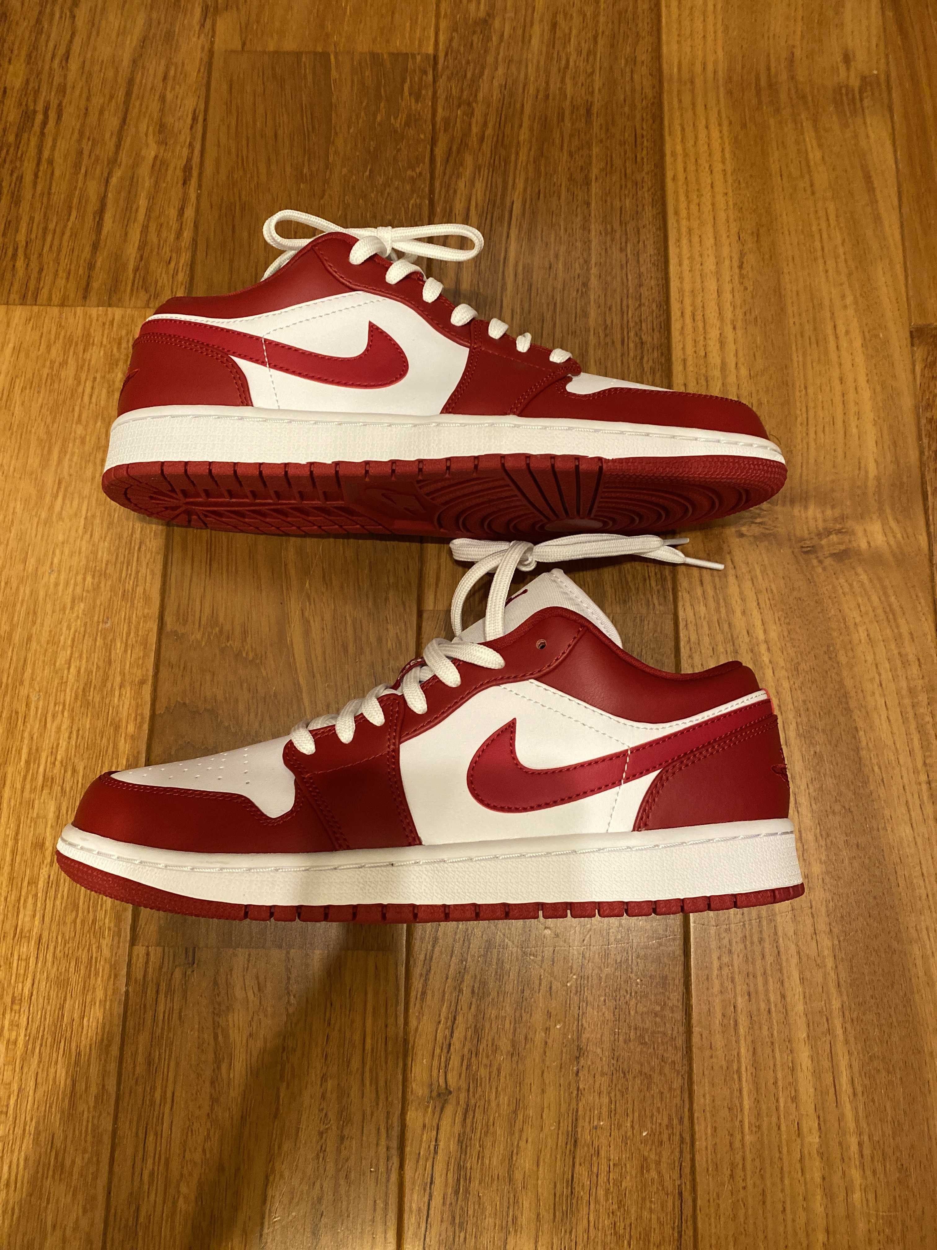 Nike Air Jordan 1 Low "Gym Red/White"