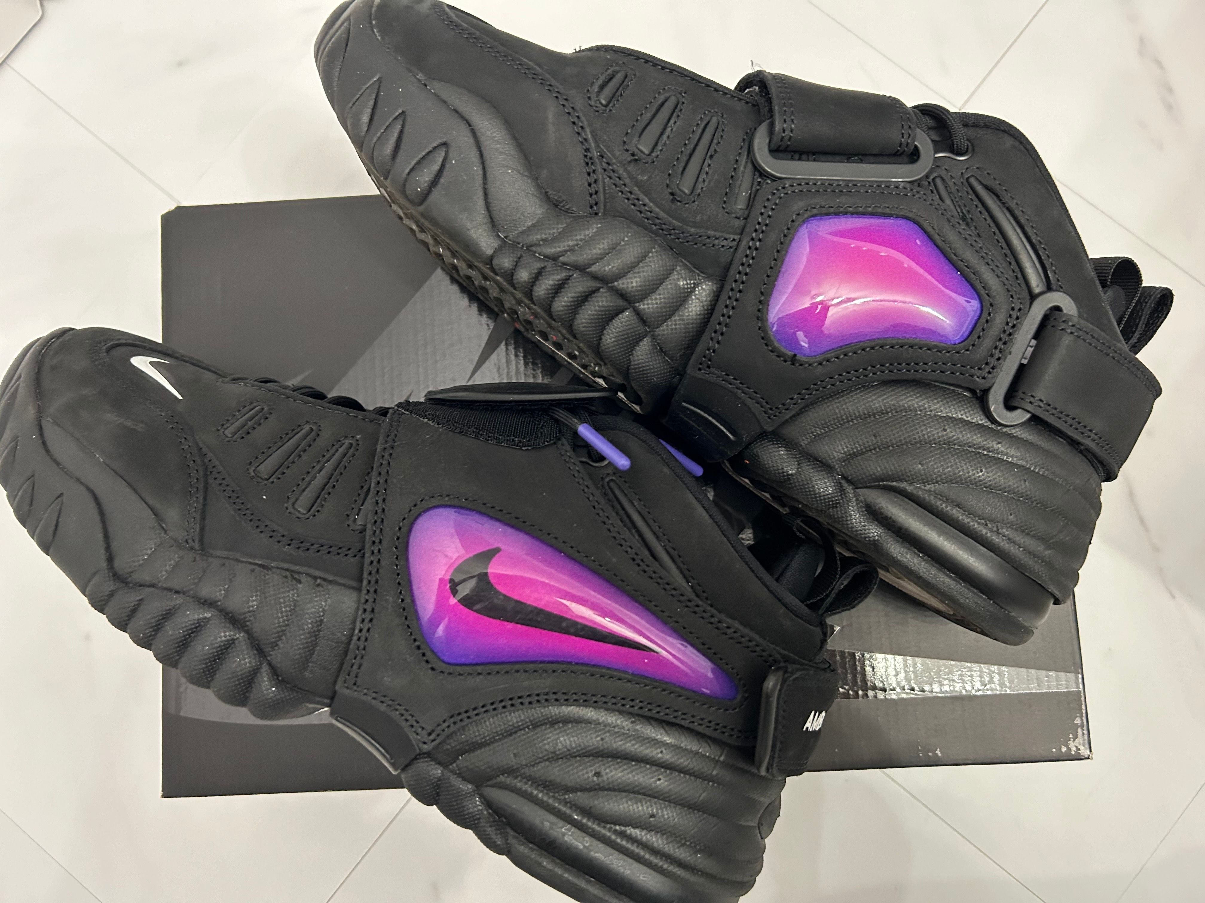 AMBUSH × Nike Air Adjust Force "Black and Psychic Purple"