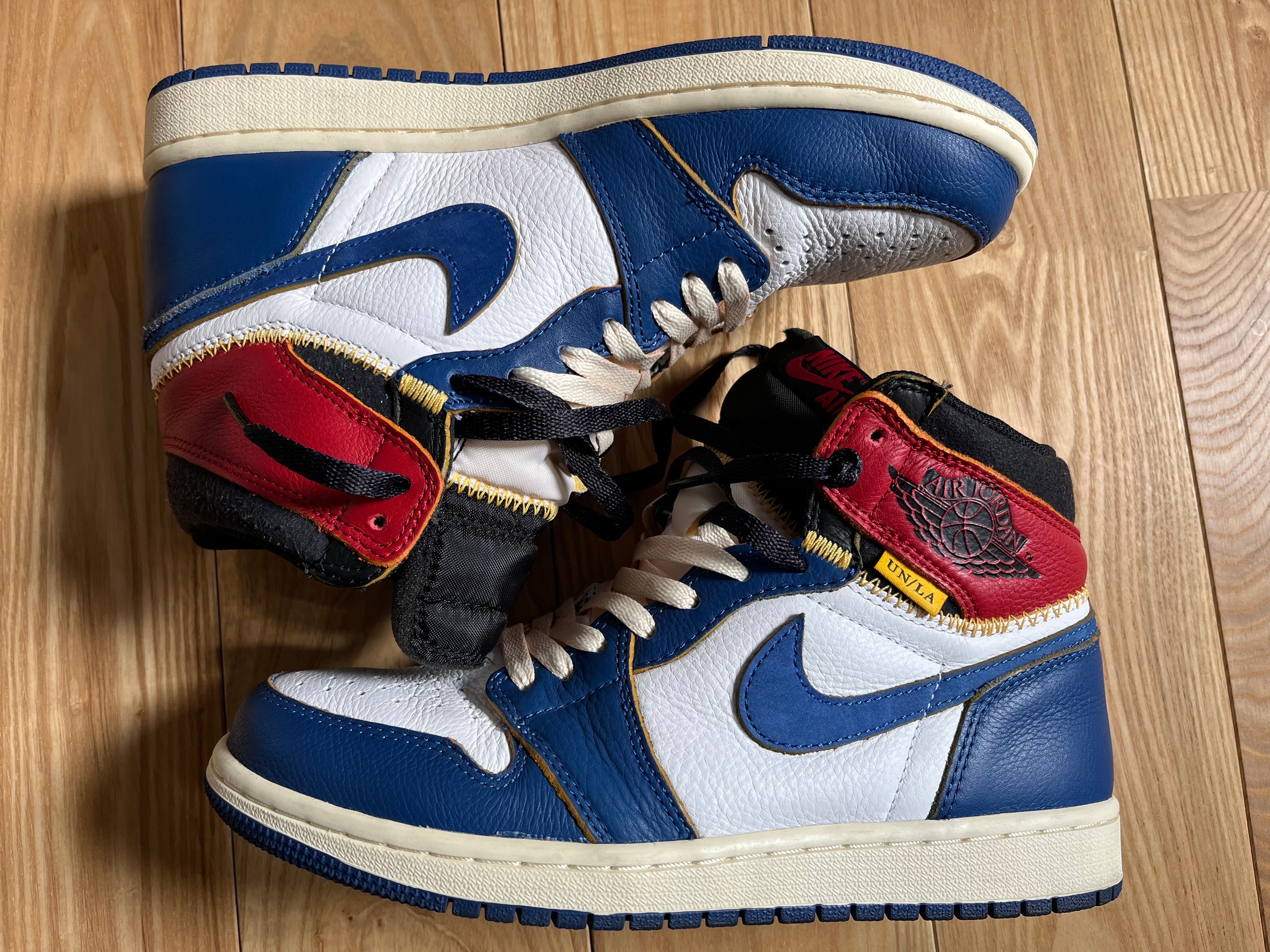 Union × Nike Air Jordan 1 Retro High OG NRG "Storm Blue/Varsity Red"