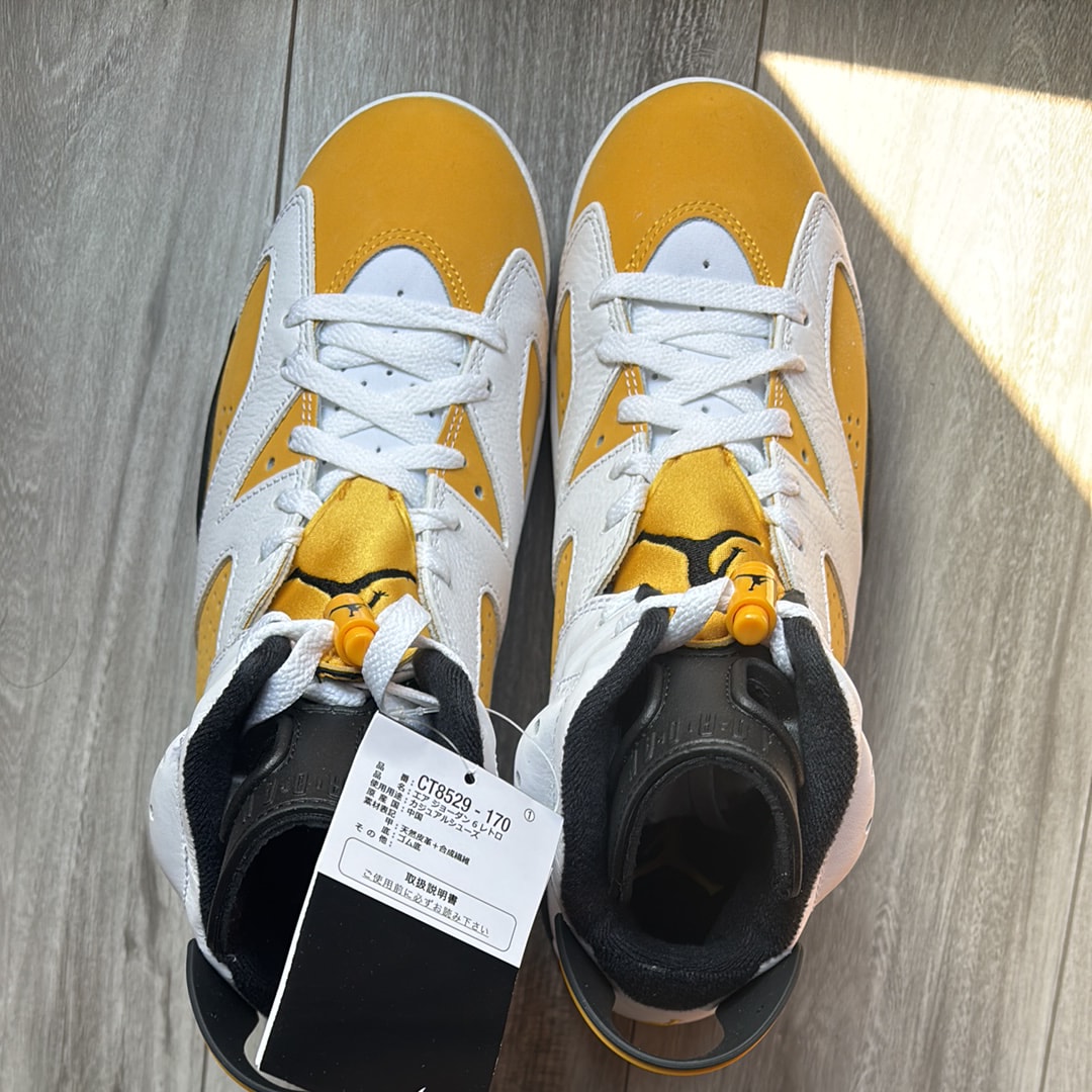 Nike Air Jordan 6 Retro "Yellow Ochre"