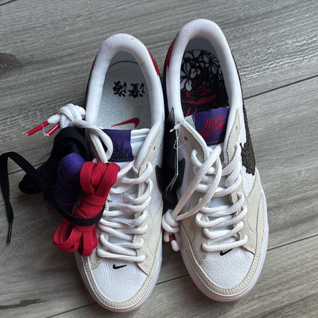 Sky Brown × Nike SB Women's Zoom Pogo Plus QS "White and Sail"