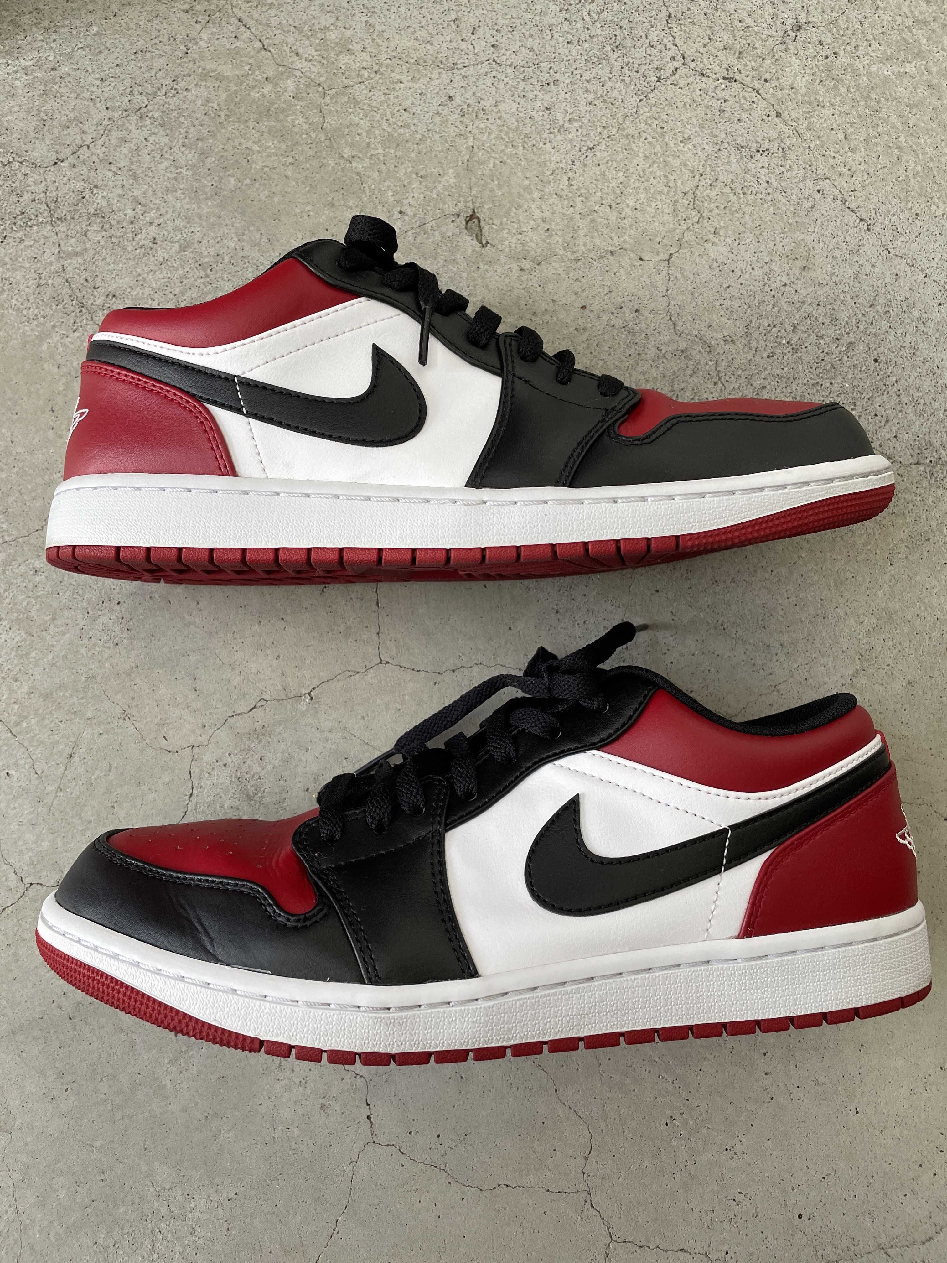 Nike Air Jordan 1 Low "Bred Toe"