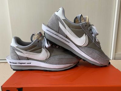 Fragment × sacai × Nike LD Waffle "Light Smoke Grey"