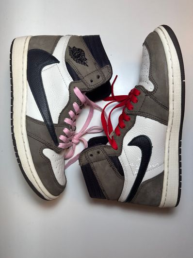Travis Scott × Nike Air Jordan 1 Retro High OG TS SP "Sail/Dark Mocha"